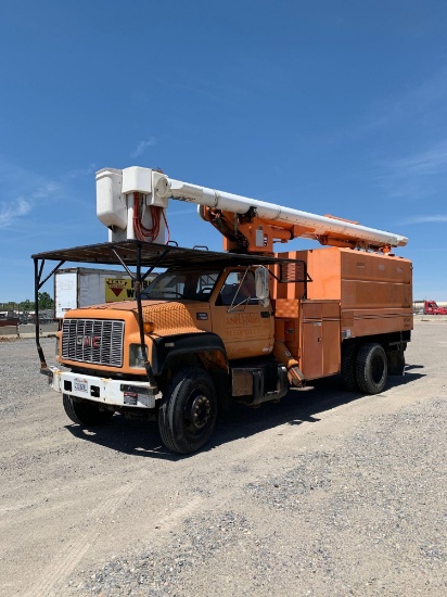 1997 GMC C7500 BUCKET TRUCK