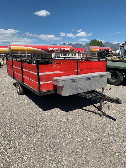HOMEMADE SINGLE AXLE TRL