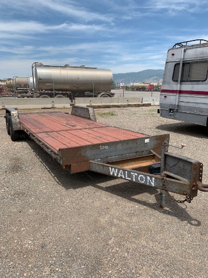 WALTON 23' TILT DECK