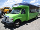 2009 FORD E350 SHUTTLE BUS