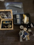 WATCHES, LIGHTER AND RINGS