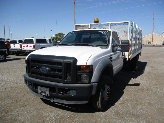 2009 FORD F-550 STAKEBED