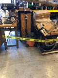 Misc Carts, Parts, Drill Press, Vacuum