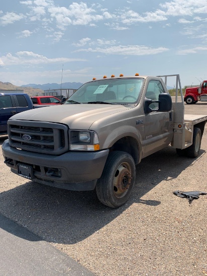 2004 FORD F450 FLATBED
