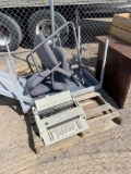 TYPEWRITER / TABLE AND CHAIR