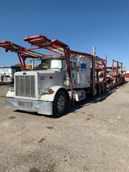 2007 PETERBILT 379 CAR HAULER