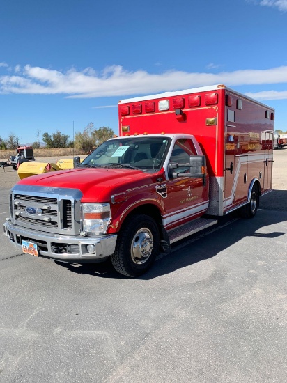 2010 FORD F350 AMBULANCE