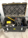 DEWALT CHEST W/ MISC TOOLS