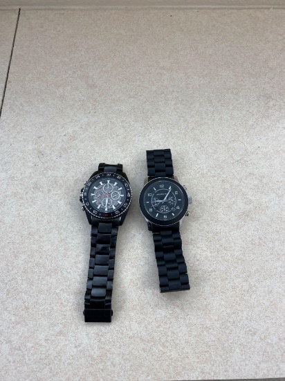 2- BLACK WATCHES 1- RING