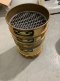 5 FORNEY 8 INCH SIEVES