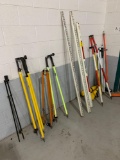 SURVEY POLES AND MISC ITEMS