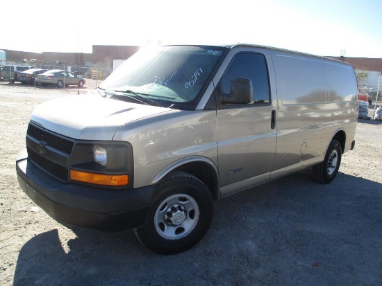 2006 CHEV EXPRESS 2500 CARGO VAN