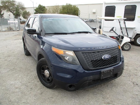 2015 FORD INTERCEPTOR SUV