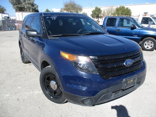 2013 FORD INTERCEPTOR SUV