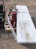 TRUCK BOX AND FIRE EXTINGUISHERS