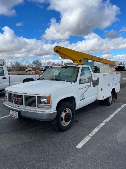 1991 GMC 3500 BUCKET TRK