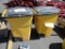 ROLLING TRASH CANS WITH SPILL KITS