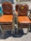 BROWN CHAIRS