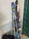 SKIIS AND BOOTS
