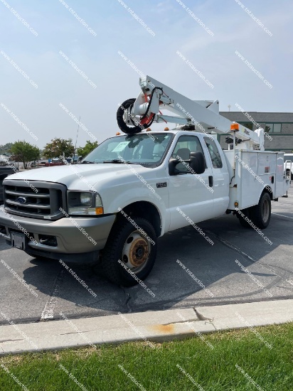 2003 FORD F550 BUCKET TRK