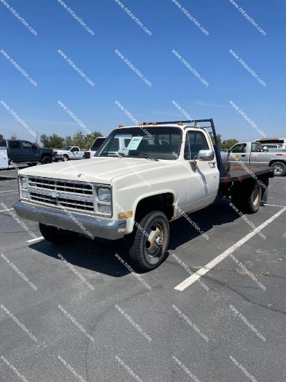 1987 CHEV 3500 FLATBED