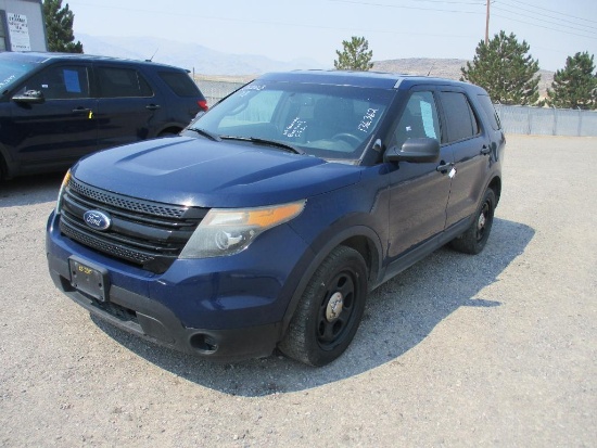 2013 FORD INTERCEPTOR SUV