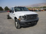 2004 FORD F-550 XL CAB AND CHASSIS