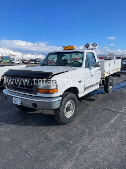 1993 FORD F250 FLATBED