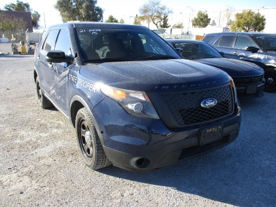 2015 FORD INTERCEPTOR SUV