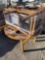 WOODEN TABLE AND CHAIRS