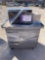 METAL CART AND MICROWAVE