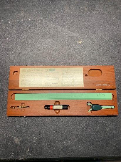 TAXABLE KEUFFEL AND ESSER LETTERING SET