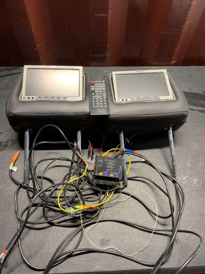TAXABLE VIZUALOGIC HEADREST DVD PLAYER