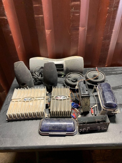 TAXABLE AMPS SPEAKERS AND MISC.