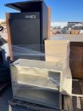 FILE CABINETS AND DESK