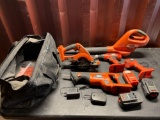 TAXABLE BLACK AND DECKER CORDLESS TOOL KIT
