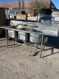 3 BIN STAINLESS SINK