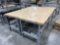 (2) 8ft long Work Tables