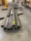 (7) Pieces Square Tube 24ft L. and Pallet of Misc Pieces
