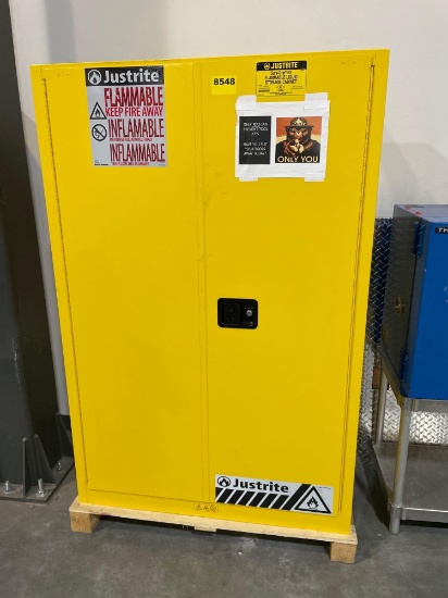 Just Rite Safety Cabinet and Contents