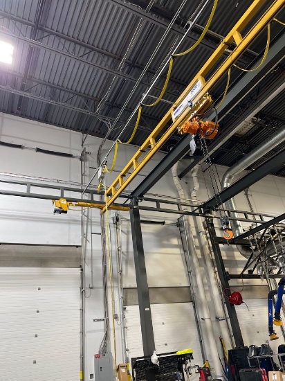 Spanco 2-Ton Overhead Bridge Crane System