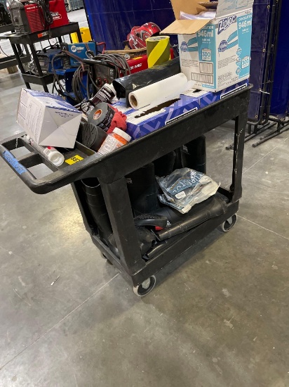 Material Cart w/ Tools