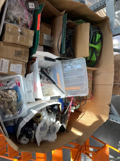 (3) Pallets Misc Plumbing and Electrical Parts and Fittings