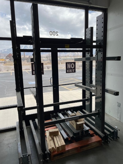 (2) Adjustable Material Racks