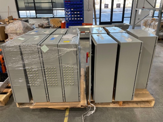 (2) Pallets of Elec Enclosures