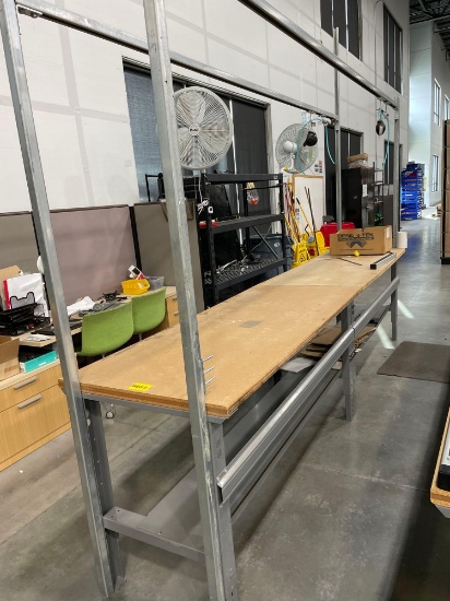 (2) Work Tables-Connected