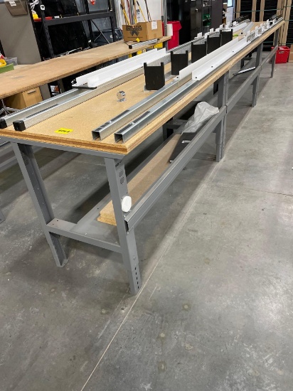 (3) Work Tables-Connected