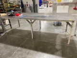 48in x 120in Table w/ Misc