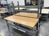 (3) Uline Packing Benches