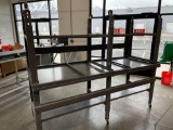 (2) Uline 8ft Packing Tables. On Casters